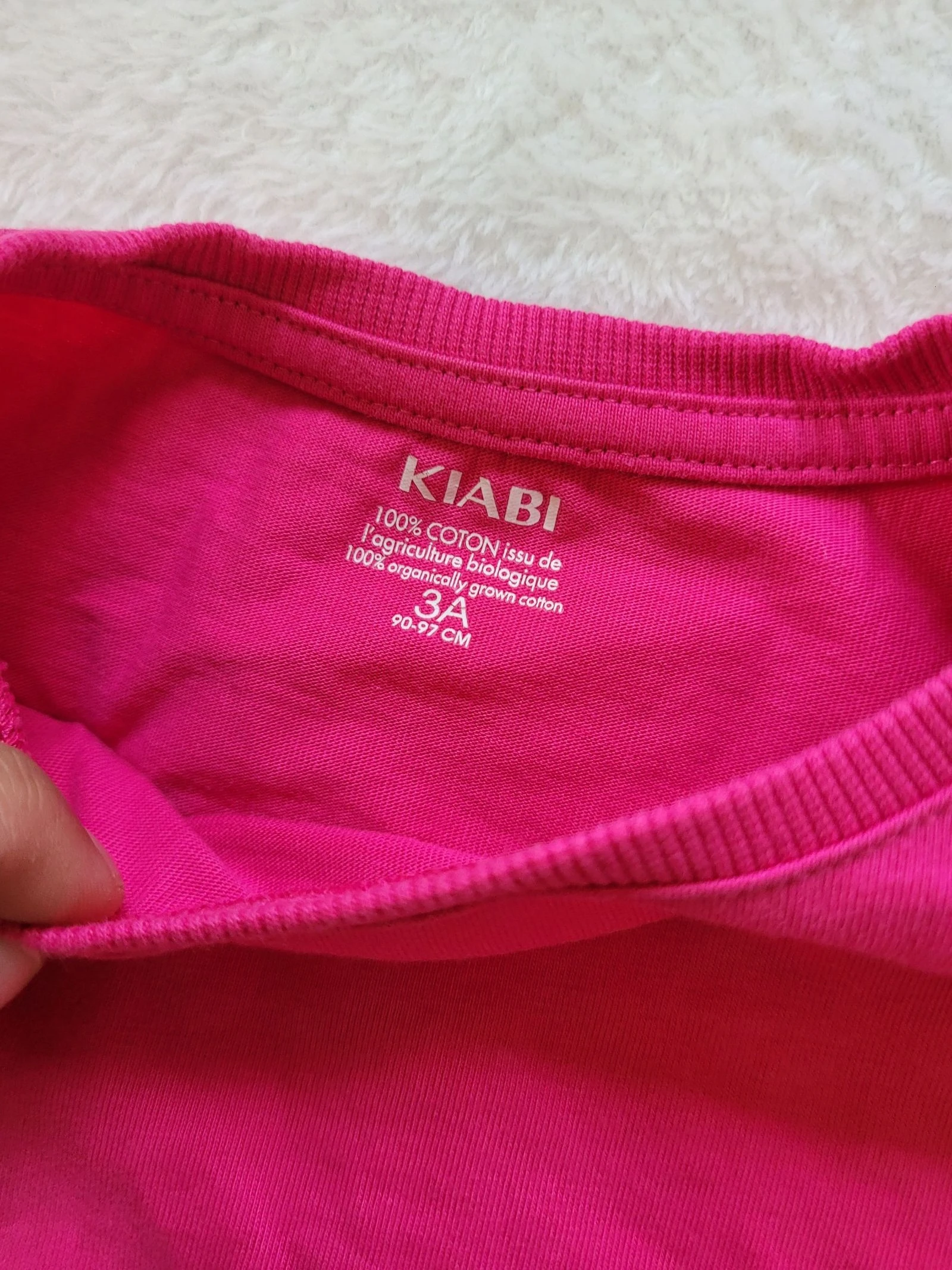 Dos camisetas de manga larga nuevas Kiabi 3 años – photo 3